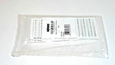 5 pack WAGO 209-507 Terminal Block Marker Numbers 50 thru 100 x 2 White  2090507