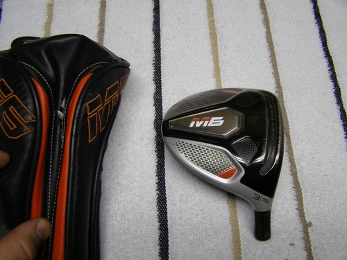 Taylormade M6 15 Degree 3 Wood Head W/HC 216 Grams .335 Hosel