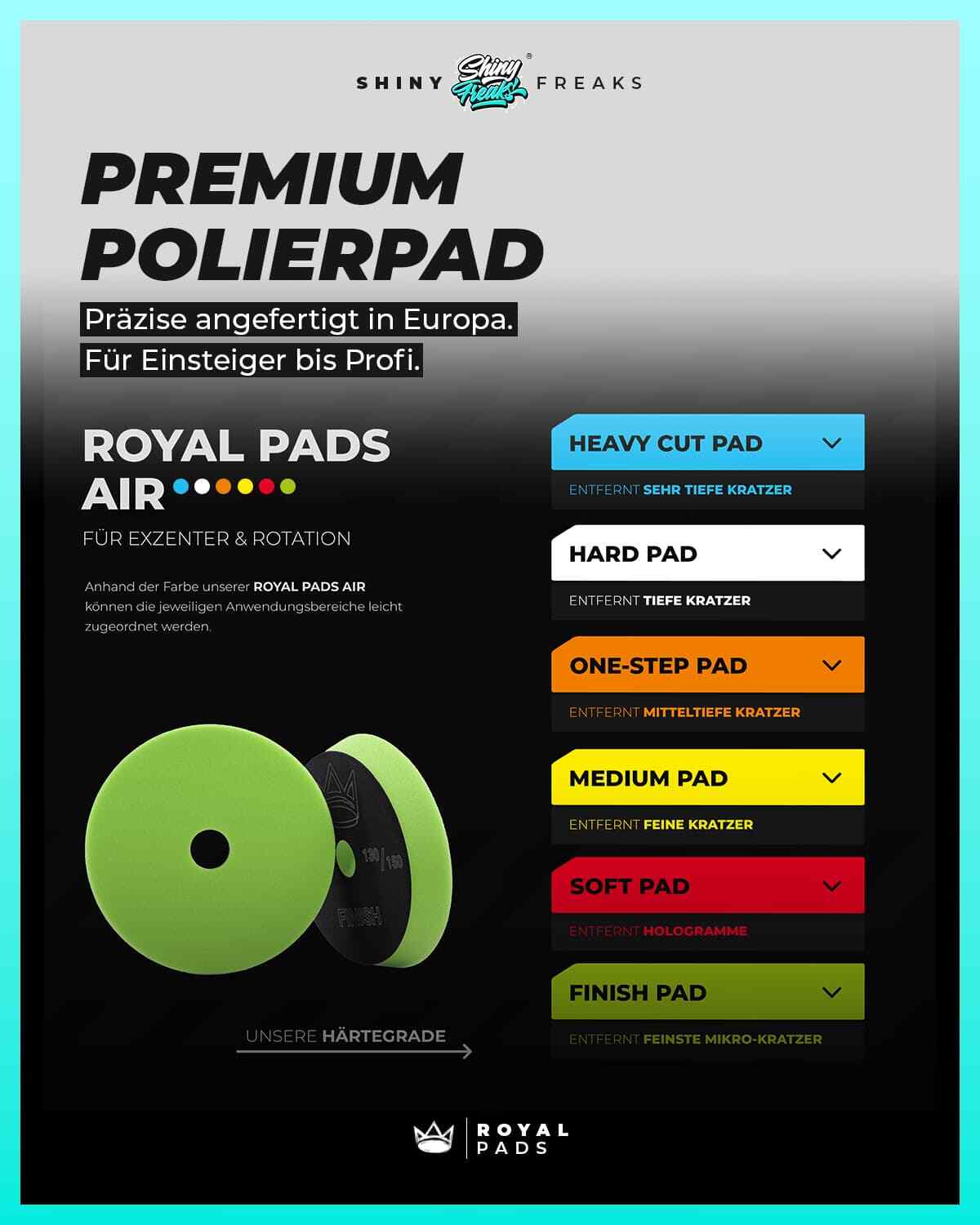 Wollpolierpad Für Autos - Mittlere Härte Für Schonendes Polieren Von Fahrzeugen