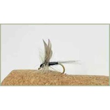 Dry Trout Flies, 6 Pack, Blue Dun Choice of Sizes, Fishing Flies, Spring/Summer