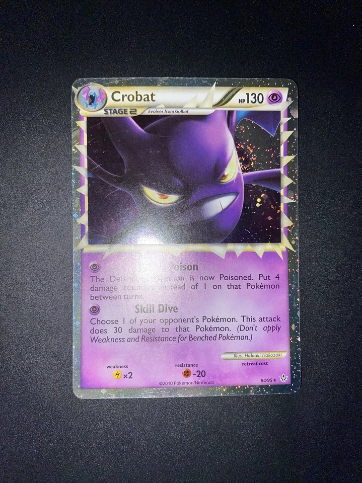 Pokemon Card Crobat 84/95 Near Mint Eng Rare Holo Foil - Image 2 of 4