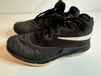 Nike Men's Air Max Infuriate 3 Basketball Shoes Black Lace Up Size