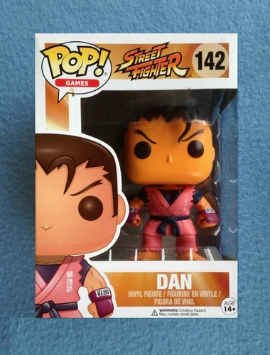 POP GAMES DAN #142 STREET FIGHTER 4 INCH FIGURE FUNKO
