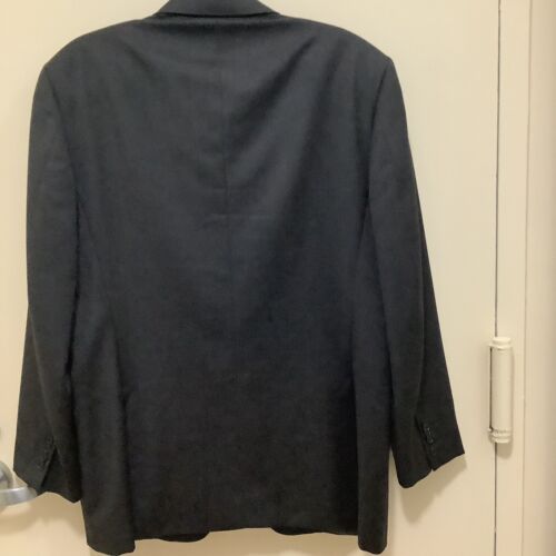 CANALI SUIT JACKET 13290/37 MENS SIZE (56) US 38 DARK GRAY - Picture 2 of 10