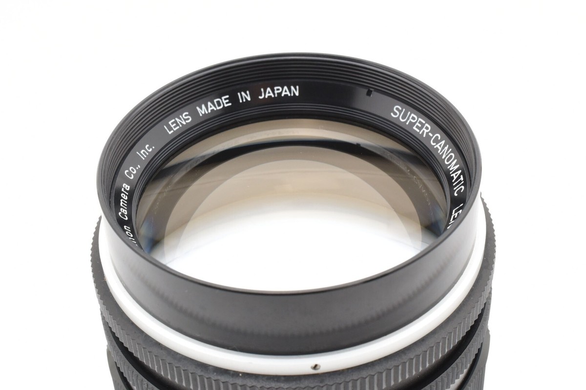 Canon Super-Canomatic Lens R 100㎜ f:2 Canon Super-Canomatic Lens R 100mm f/2 W/Hood | eBay