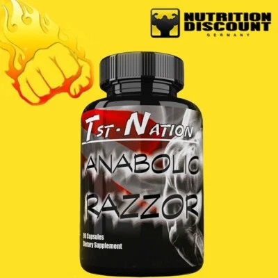 TST NATION anabol razzor testosteron booster muskelaufbau extrem anabolika testo