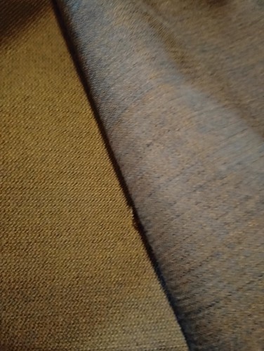 4yds MULTI HEATHER MUTED GREEN TAN SUIT WGT WOOL BLEND SMOOTH OR GRAINY FABRIC - Picture 3 of 5