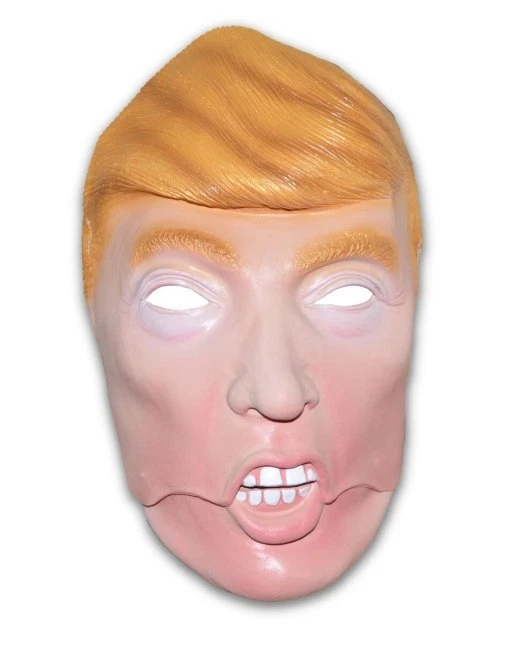 Donald Trump Costume Mask Moving Face Mouth Latex Republican Presidential Mover - Image 3 of 3