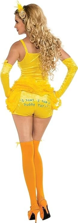 Sexy Disfraz para Adulto Piolín Pájaro Looney Tunes Deseos Secretos - Rubí 880833 Foto 2 de 4