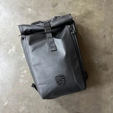 NEW Porsche 911 Rolltop Lifestyle Travel Backpack Pack Black WAP0350100R911