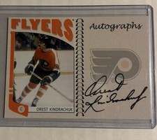 2004-05 ITG Franchises US East Edition Auto Orest Kindrachuk #A-OK Autograph