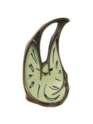Things2Die4 Surrealistic Charm - Unique Melting Clock with Cool Bronze Finish...