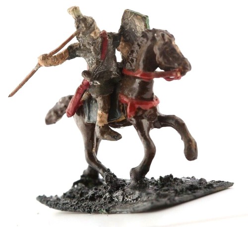 Soldatino Piombo Cavallo Napoleone Bonaparte Vintage Figure 1:32 De