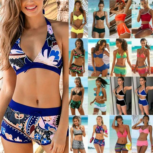 Buy Womens Tankini Set Swim Shorts 