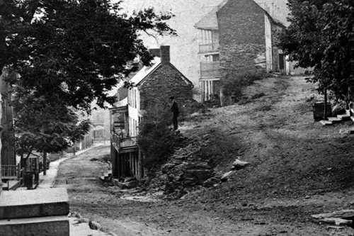 New 5x7 Civil War Photo: Street Scene at Harpers Ferry, West Virginia