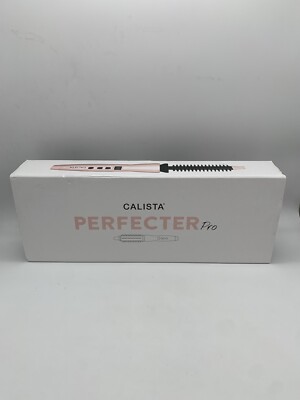 Calista Perfecter Pro Grip Heated Round Brush BRU1114D Hair Curler Pink