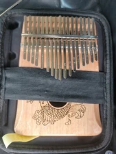 17 Key Kalimba Thumb Piano Musical Instrument W/waterproof Case