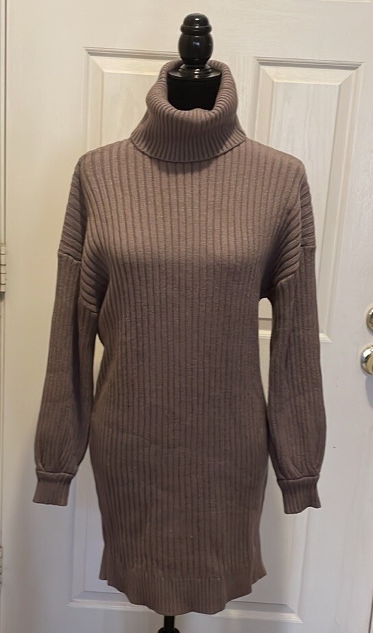 Soft Stretch Oversized Sweater Dress 20 P2P 36 Length NWOT Orig 30-image