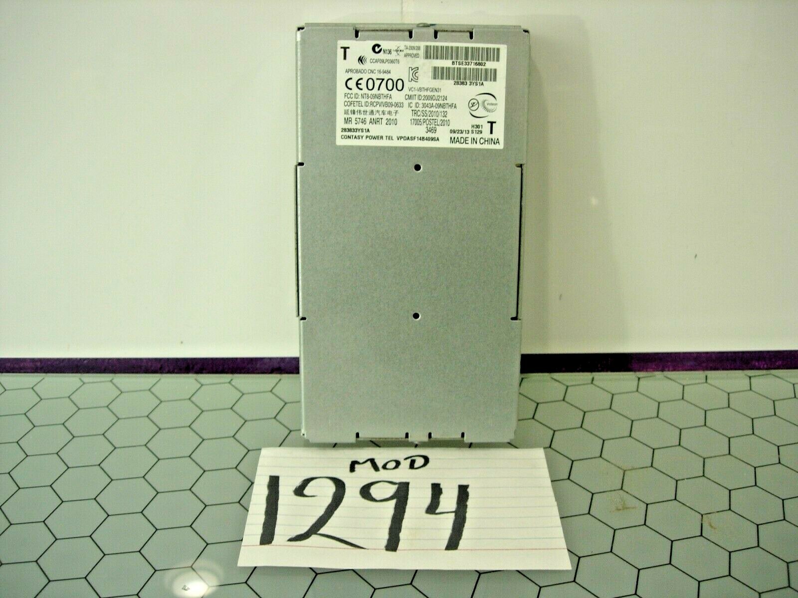2013 2014 Nissan Maxima Communication Control Module Computer #1294-MOD 