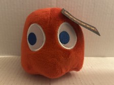 Ms. Pac-Man Red Pellet Ghost 4.5  Plush BANDIA NAMCO Toy Factory