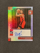 TYTY WASHINGTON JR. 2022-23 Panini Donruss SIGNATURE SERIES AUTOGRAPH RC Rookie