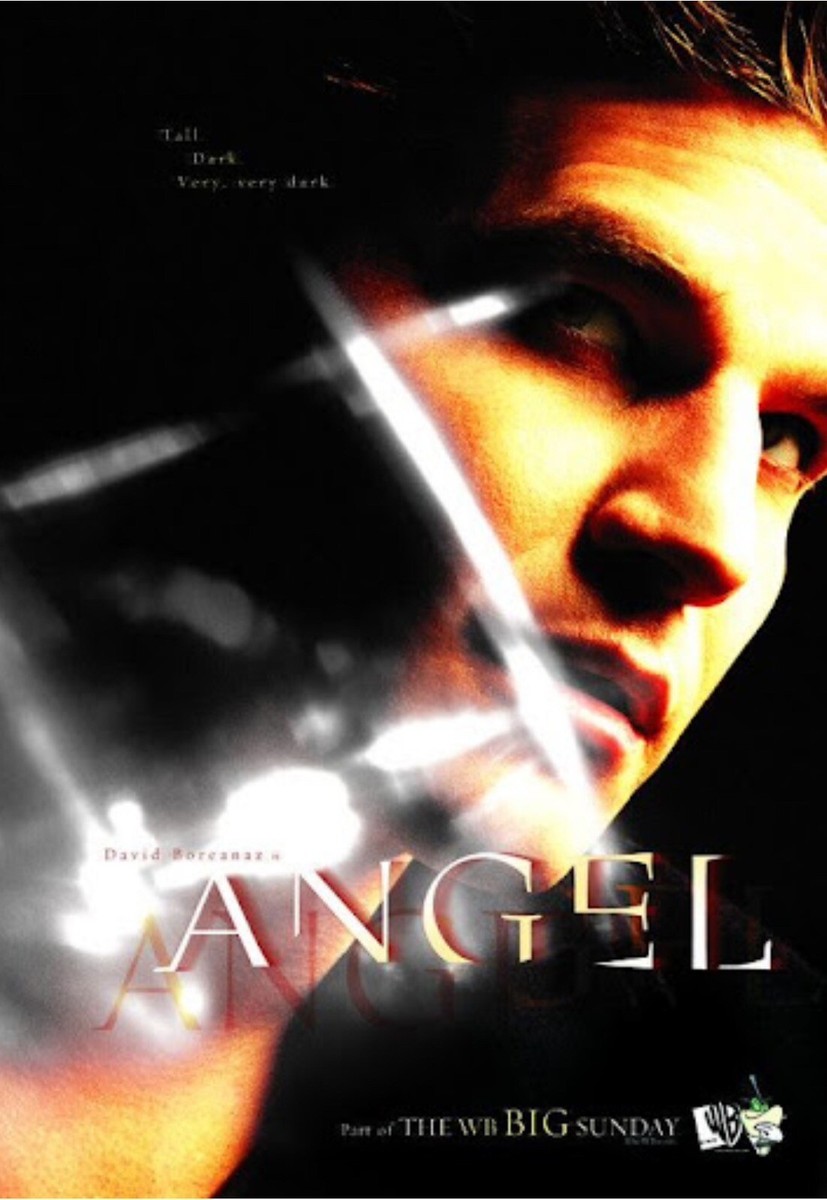 ANGEL David Boreanaz “Tall, Dark, Very, Very Dark” WB POSTER