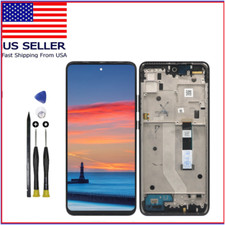 For Motorola One 5G UW ACE XT2113 LCD Touch Display Screen Frame Replacement