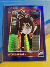2021 Optic Football Pick Blue Hyper Rookie #201-300 - Buy More & Save