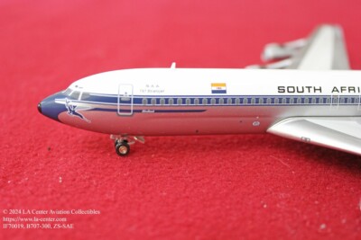 Inflight South African Airways Boeing 707-300 Old Color Diecast