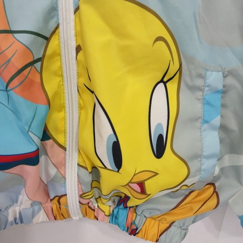 Giacca a vento con cappuccio solo membri Lola Bunny Space Jam Looney Tunes Small - Foto 3 di 20