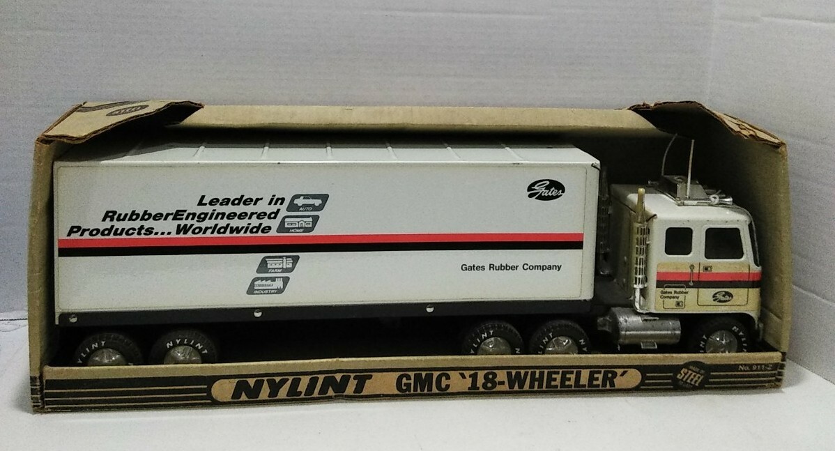 NYLINT ブリキ　トレーラー NYLINT 製 USA vintage track trailer ブリキ NYLINT 製 USA