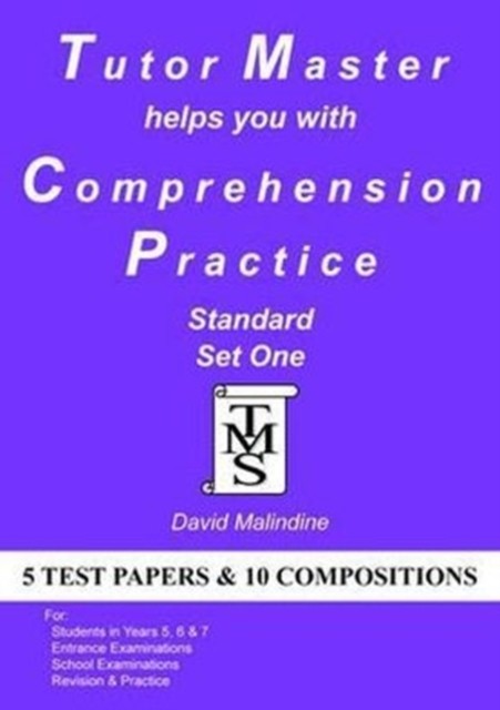 Tutor Master Helps You with Comprehension Practice by David Malindine