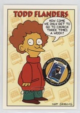 1994 SkyBox Bongo Comics Simpsons Series 2 Characters Todd Flanders #S15 rp9