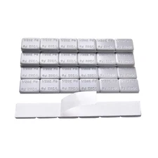 Aain 1/2oz,Stick on Adhesive Wheel Weights,288pcs,48strips/Box,Grey