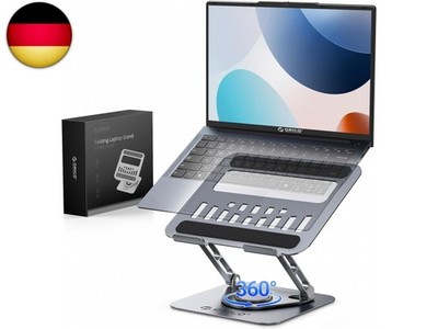 ORICO Laptop Ständer Höhenverstellbar, Klappbarer Aluminium Notebook Ständer mi