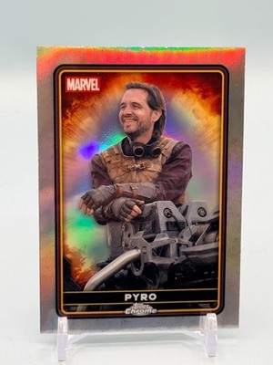 Marvel Studios Deadpool & Wolverine Pyro 2025 Topps Chrome #25 Refractor