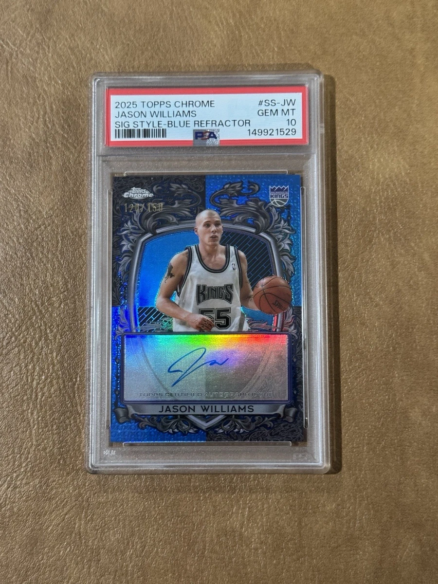 NBA JASON WILLIAMS AUTO 2018-19 PANINI ENCASED Scripted Signatures