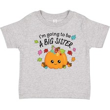Inktastic I'm Going To Be A Big Sister- Cute Halloween Pumpkin Baby T-Shirt New