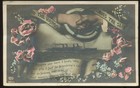 The Hands Across the Sea. E.A. Schwerdtfeger Real Photo Postcard. 1914 cancel — photo 1