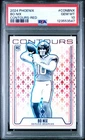 2024 Panini Phoenix Contours Red #CONBNX Bo Nix Rookie (RC) /99 GEM MINT PSA 10
