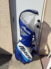 Rare 90s Vintage Mizuno Staff Tour Golf Cart Bag With Rain Cover