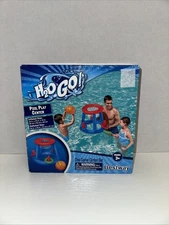 New H20GO Swimming Pool Inflatable Play Game Center Basketball Rings Water Toy
