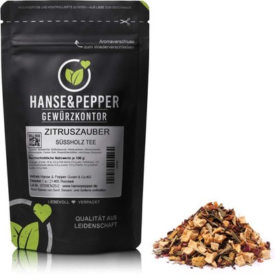 500g Zitruszauber & Süßholz Tee Zitronen Süßholz Tee Süßholz Citrus Magie