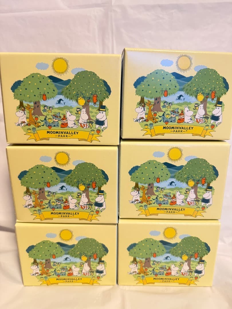Moomin Arabia Mug 2026 Simple Joy Set of 6 Moomin Valley Park