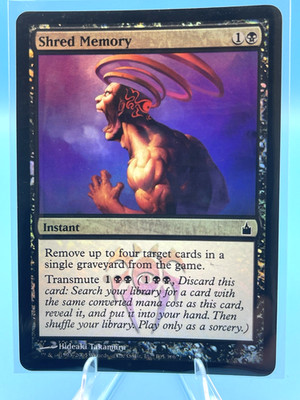 MTG Shred Memory - Foil  Ravnica: City of Guilds