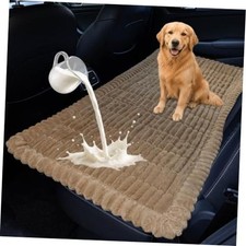 Dog Car Seat Waterproof Bed Cover Back 23.6 x 51 inch Waterproof Brown Cover