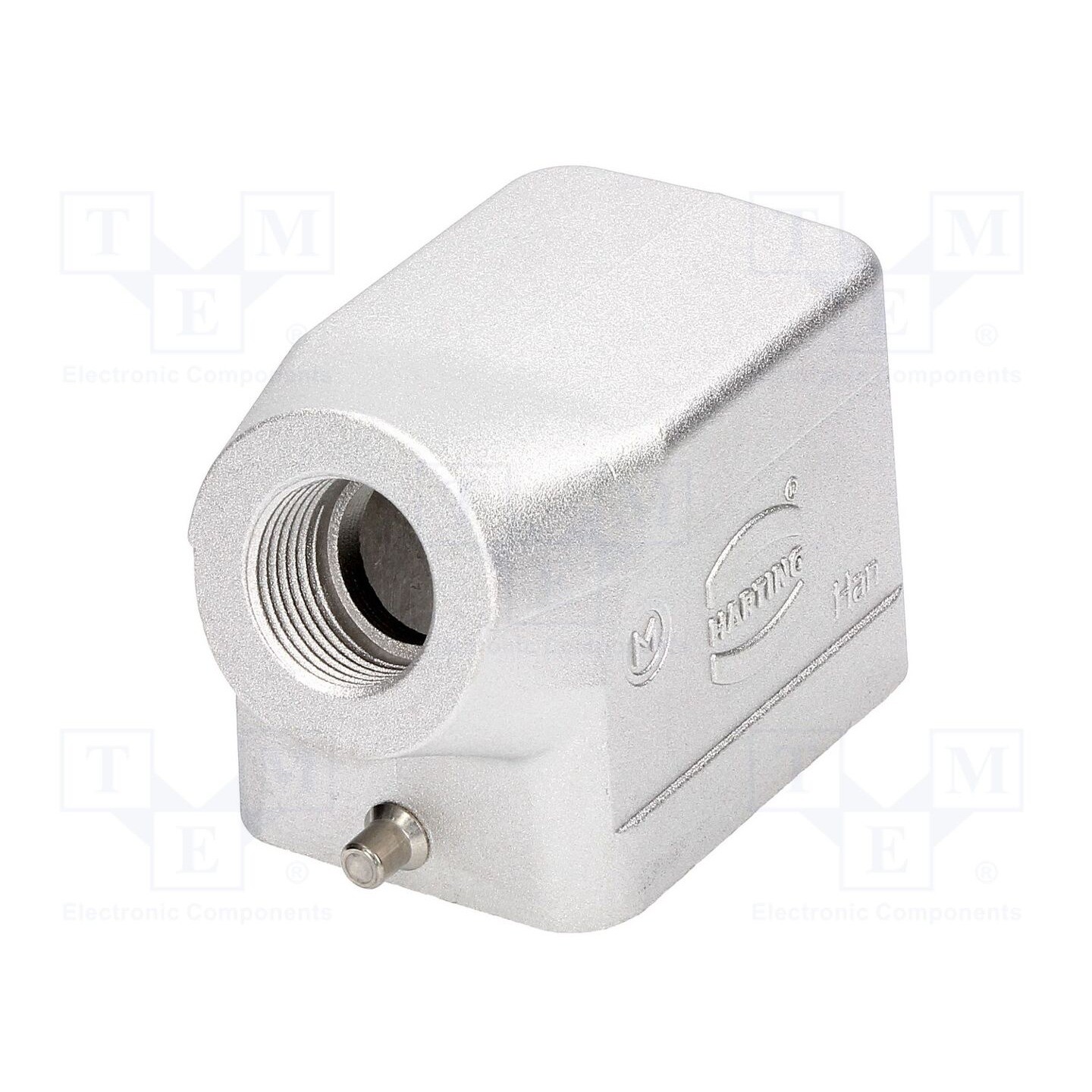 Harting Emc Aluminum Hood 6B Low Profile M20 Connector Housing - 19628061540 - Image 3