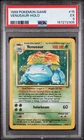 1999 Pokemon Game Venusaur Holo PSA 5 #15 Base Set Unlimited Vintage