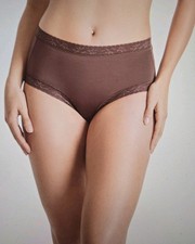 Jockey Women's Soft Stretch Lace Microfiber Brief NWT 11.50