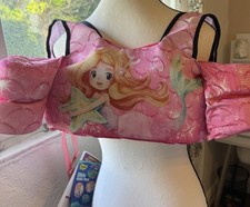 Pink Princess Puddle Jumper Toddler Swim Vest NWT 33-55 Pounds Life Jacket